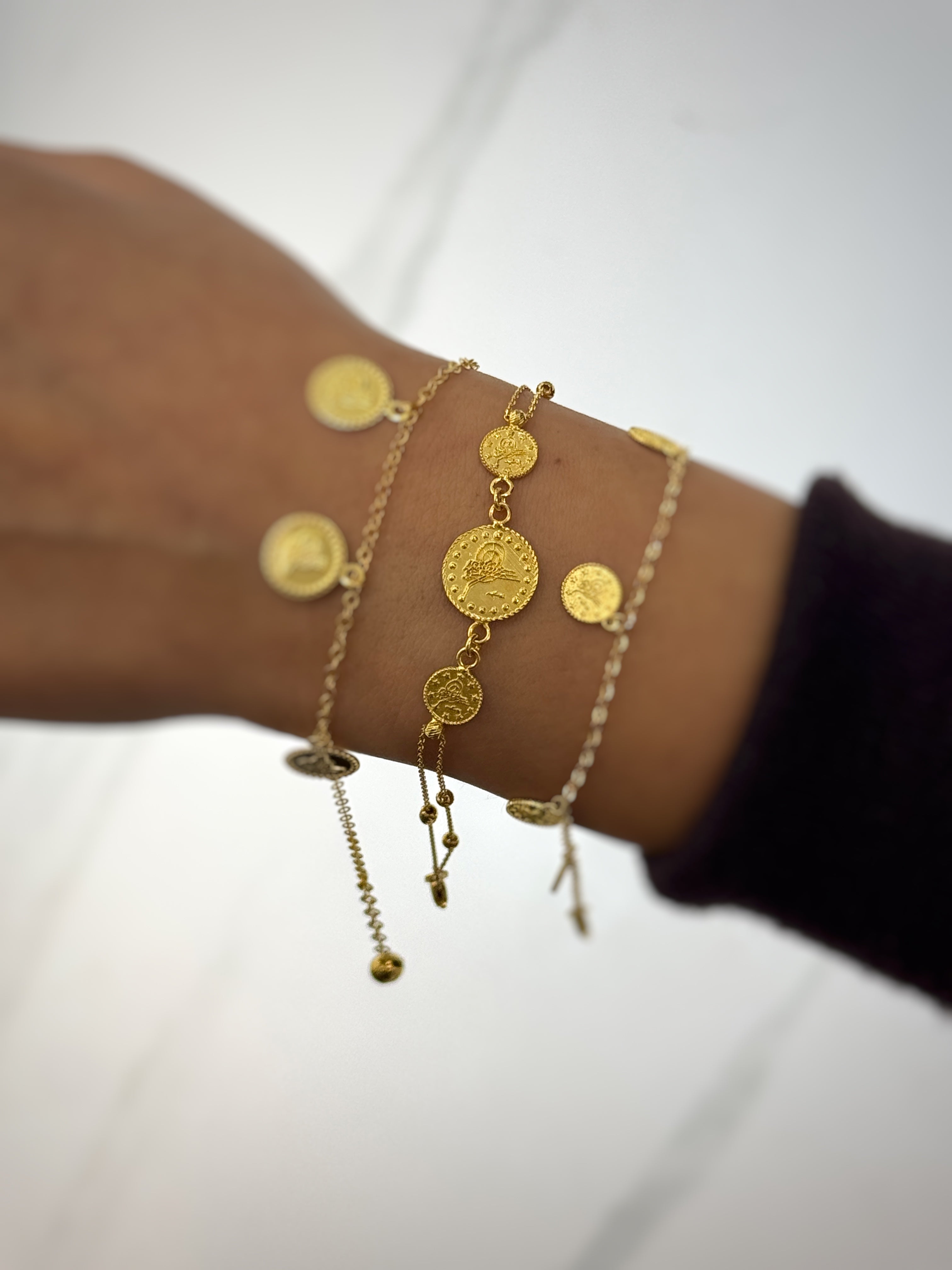 Imperial-Fein Gold-Armschmuck ver. Variante