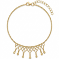 Graceful Cascade Armband-14 Karat