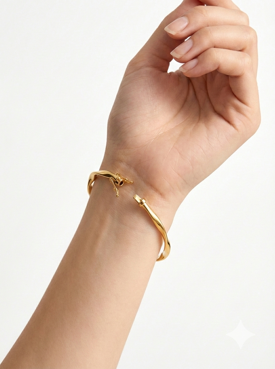 Golden Embrace-Damen Arm Schmuck