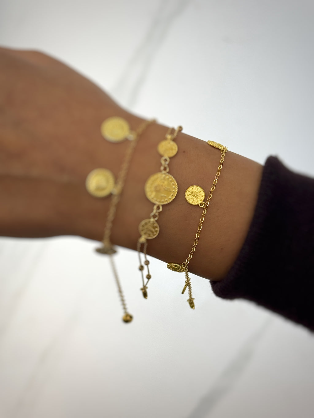 Imperial-Fein Gold-Armschmuck ver. Variante