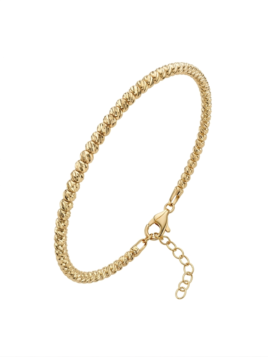 Exklusiver Gold-Buren-Bangle (14 Karat) Dorika Modell