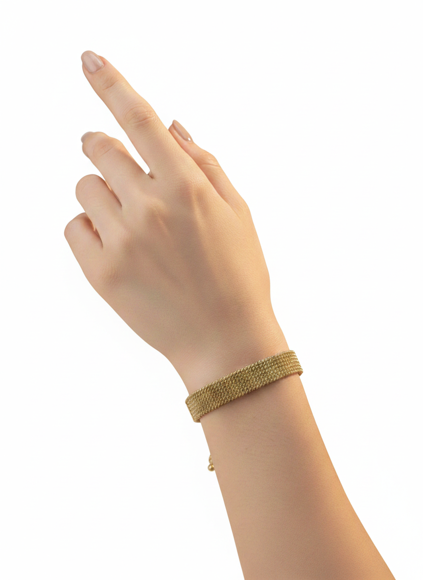 Golden-Silk Armband Damen