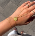 Tuğralı Şahmeran Handkette (14 Karat)