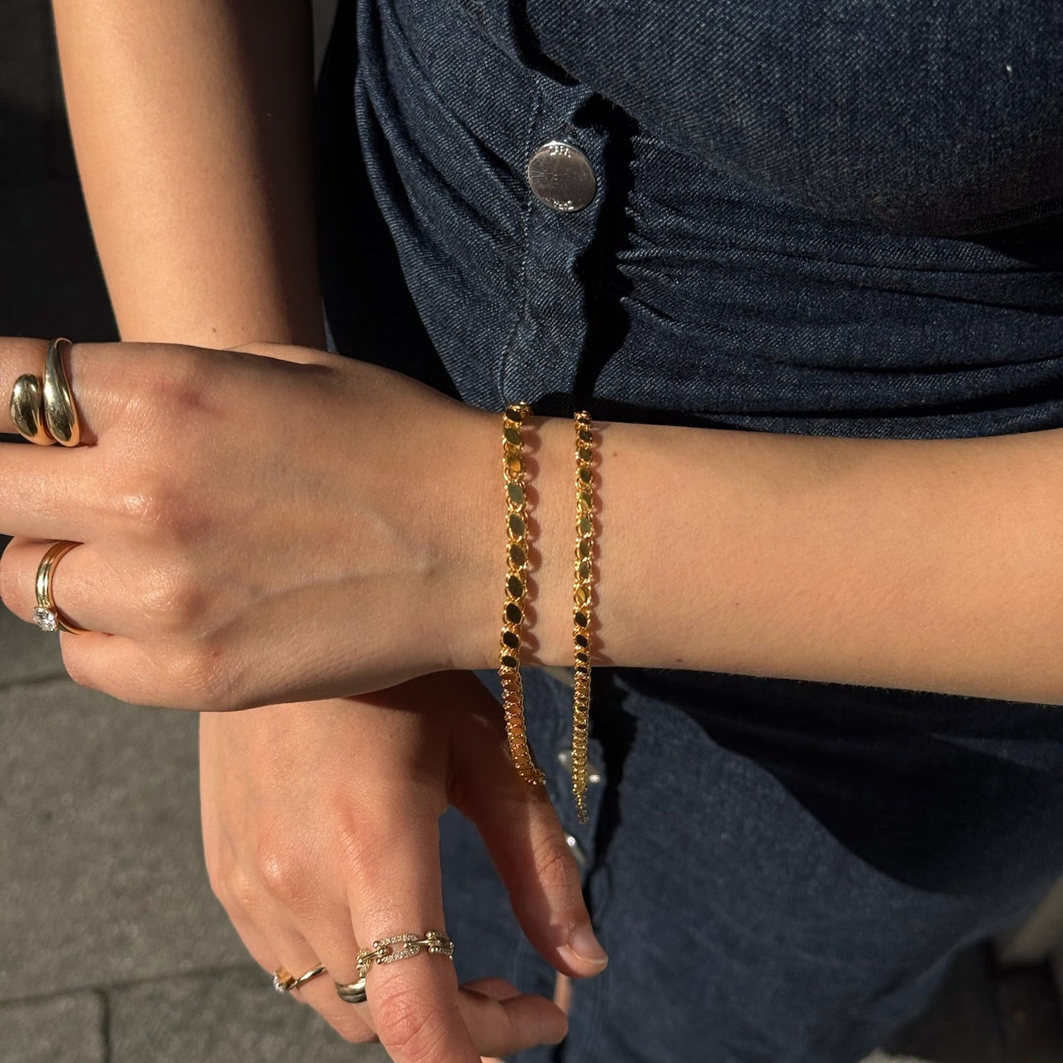 Lumière Gold Armband