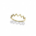 ZIGZAG ECHO RING