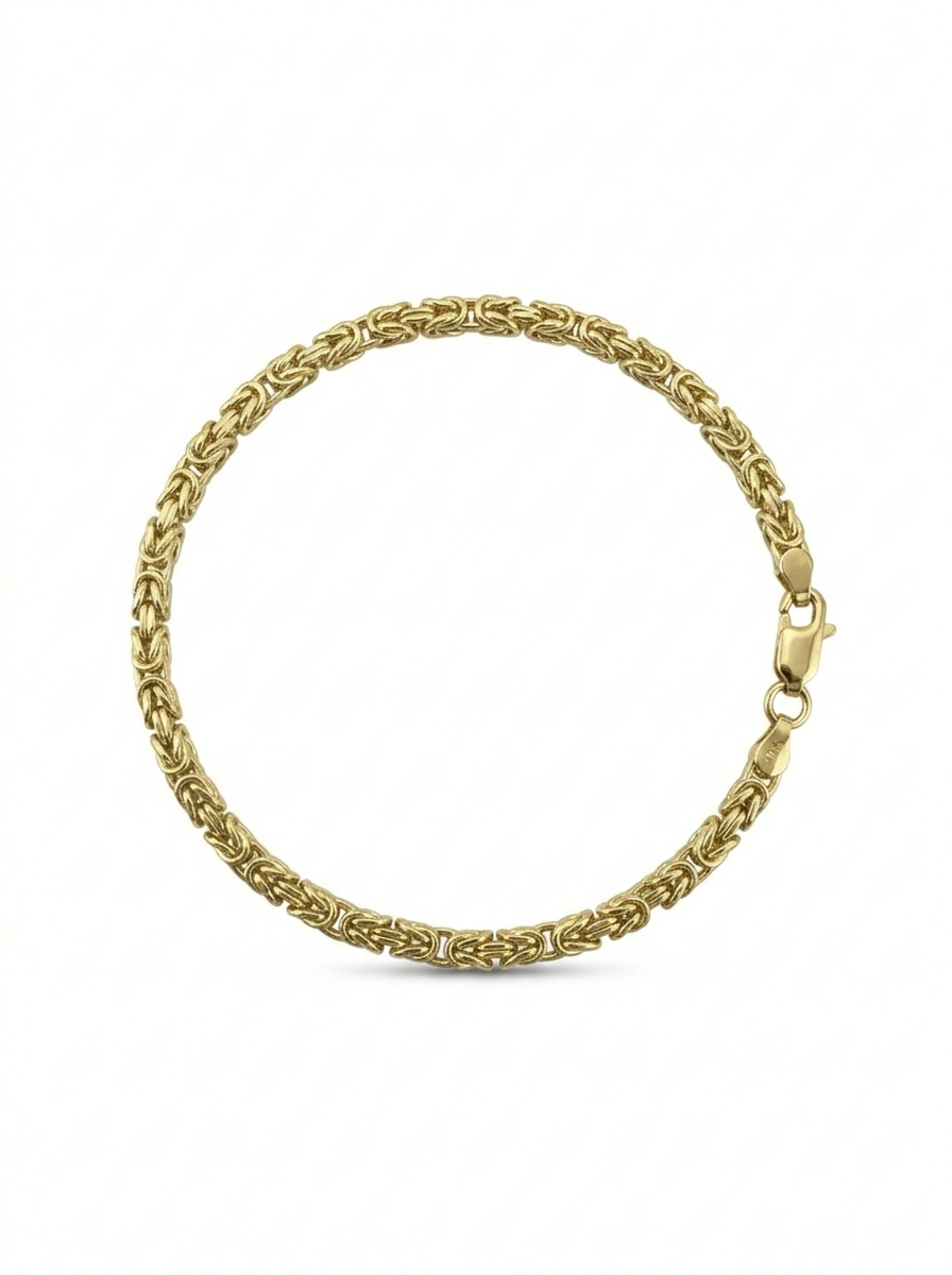 Königsarmband-14 Karat