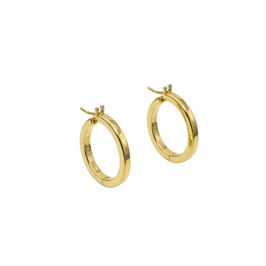 Aurelia Ohrring – Zeitlose Eleganz in 14 Karat Gold