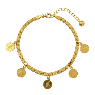 Tura-Pullu Armband-14 Karat