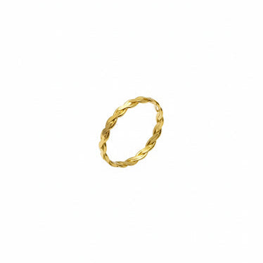 "Aura Solis" – 14K Gold Ring im 22K Farbton