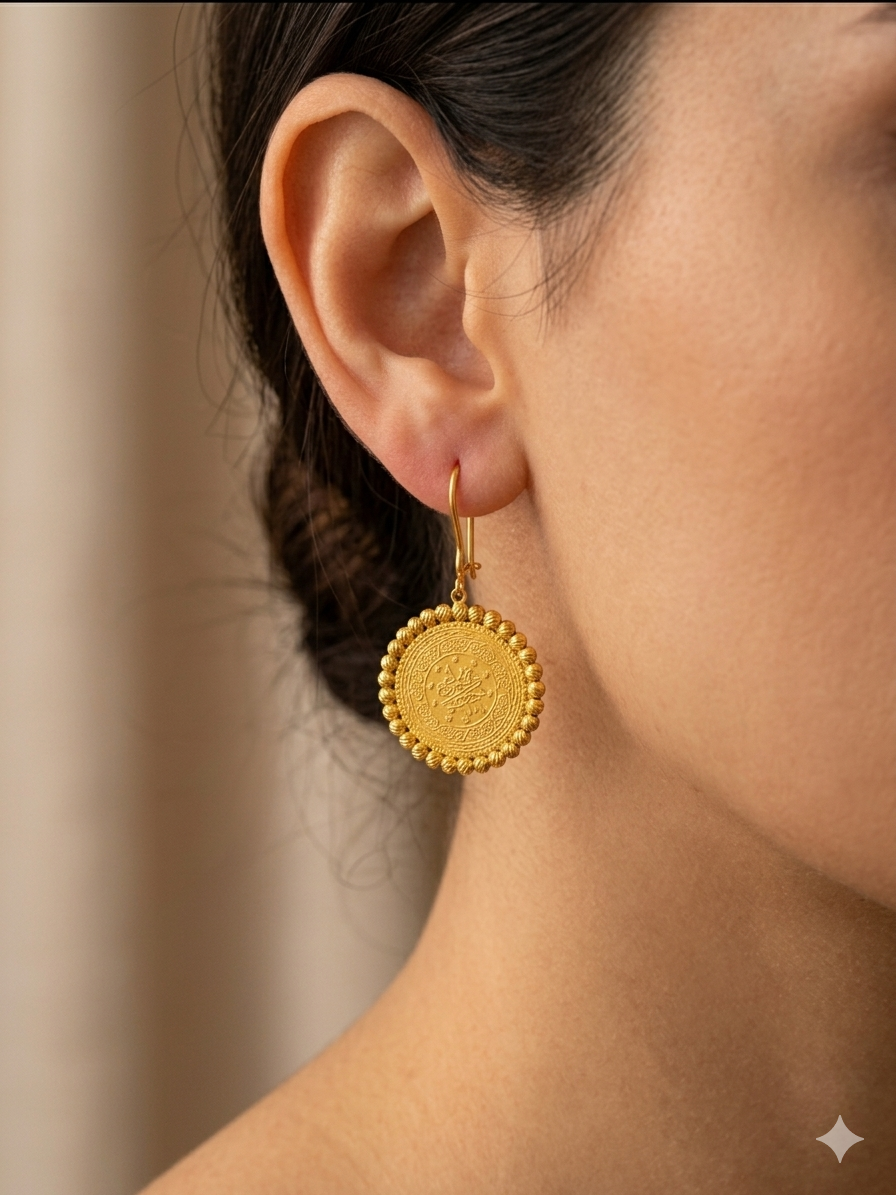 OTTOMAN Reşat Ohrring-14 Karat