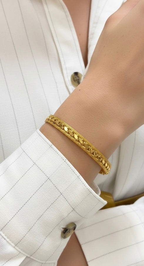 Pullu Hasir Örgü - 14 Karat