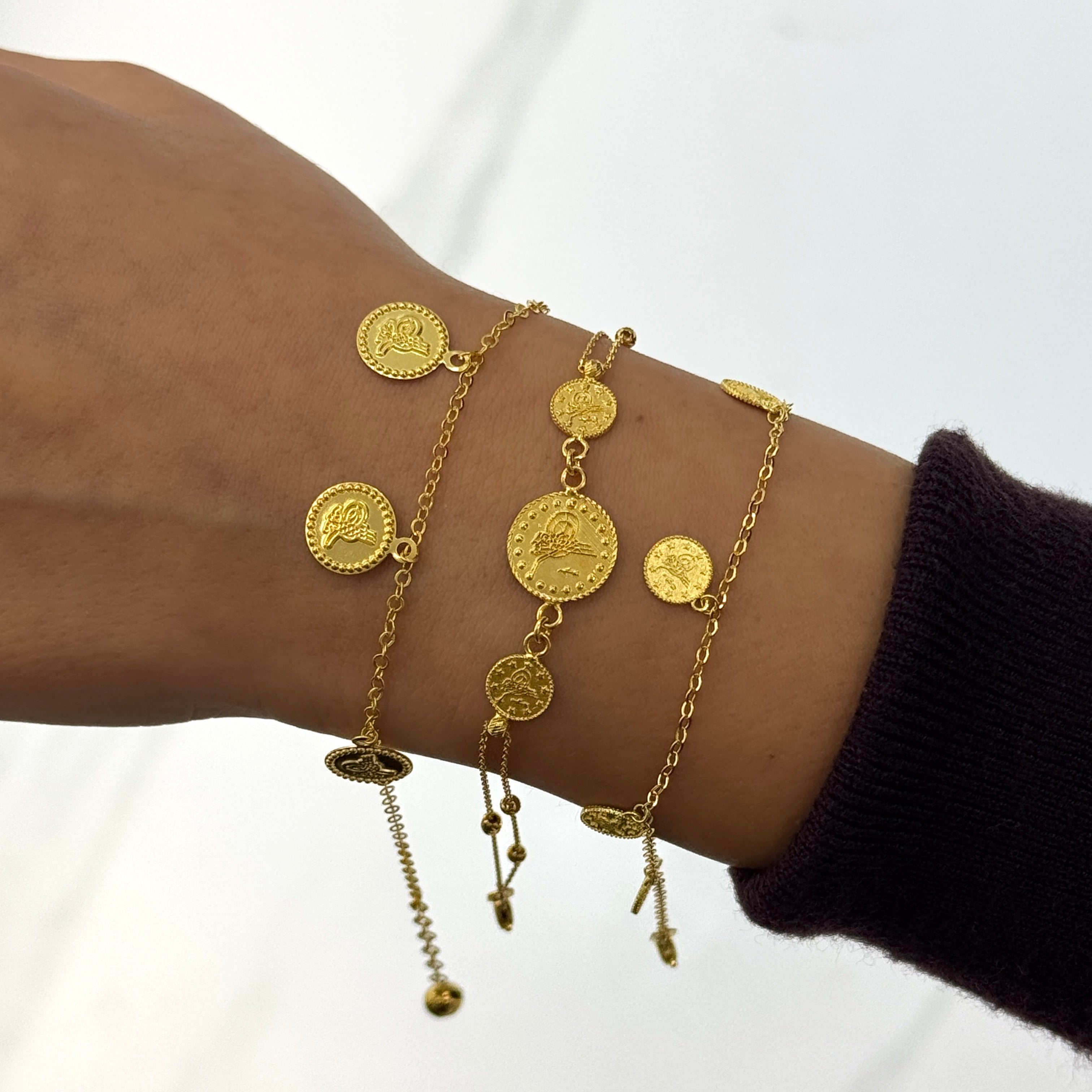 Tura, 585, Gold, 14 Karat, Armband 