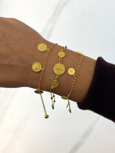 Tura, 585, Gold, 14 Karat, Armband 