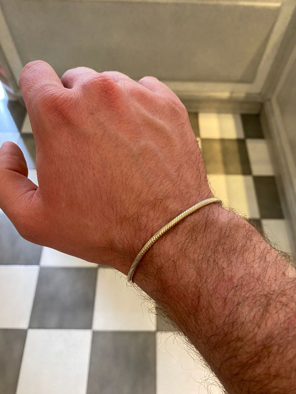 Ares Herren Silber Armband