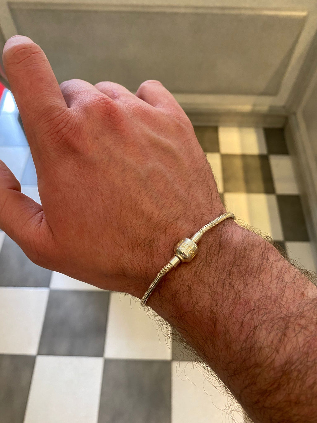 Ares Herren Silber Armband