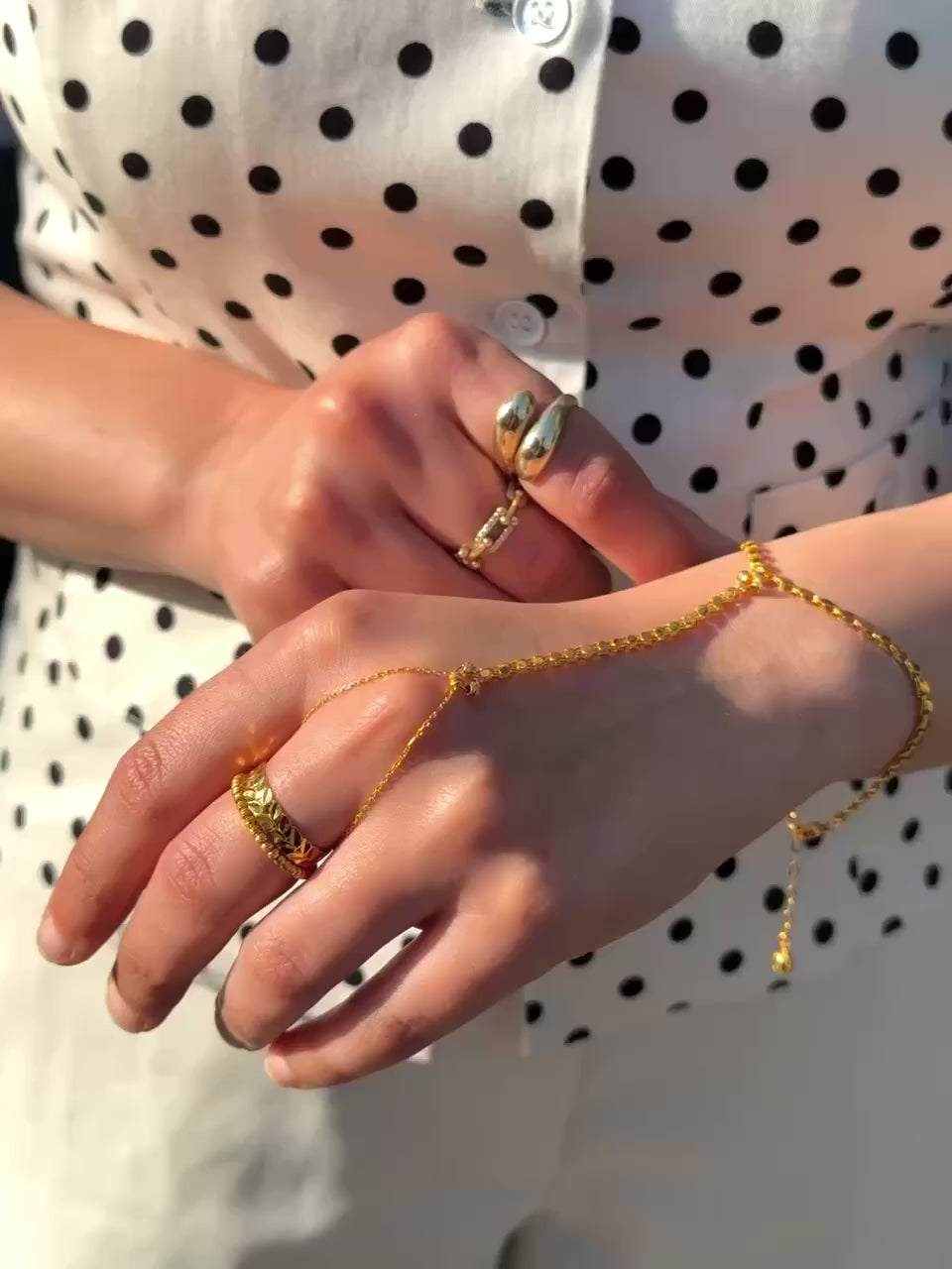 Pullu Handkette-14 Karat