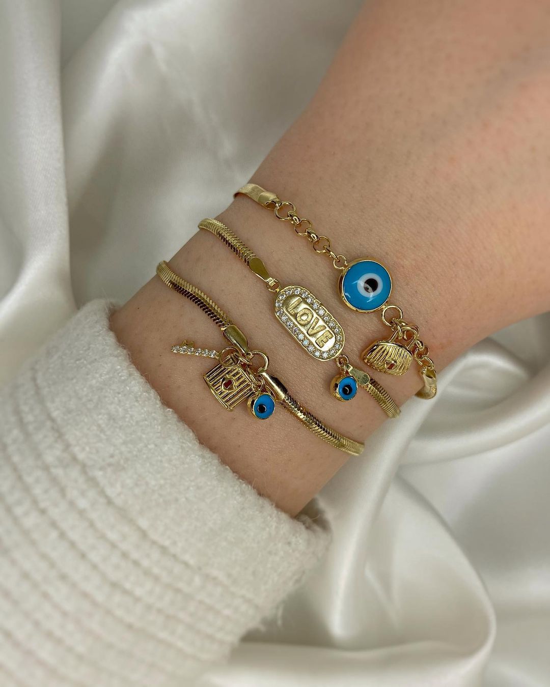 Luméa Nazar Gold-Armschmuck