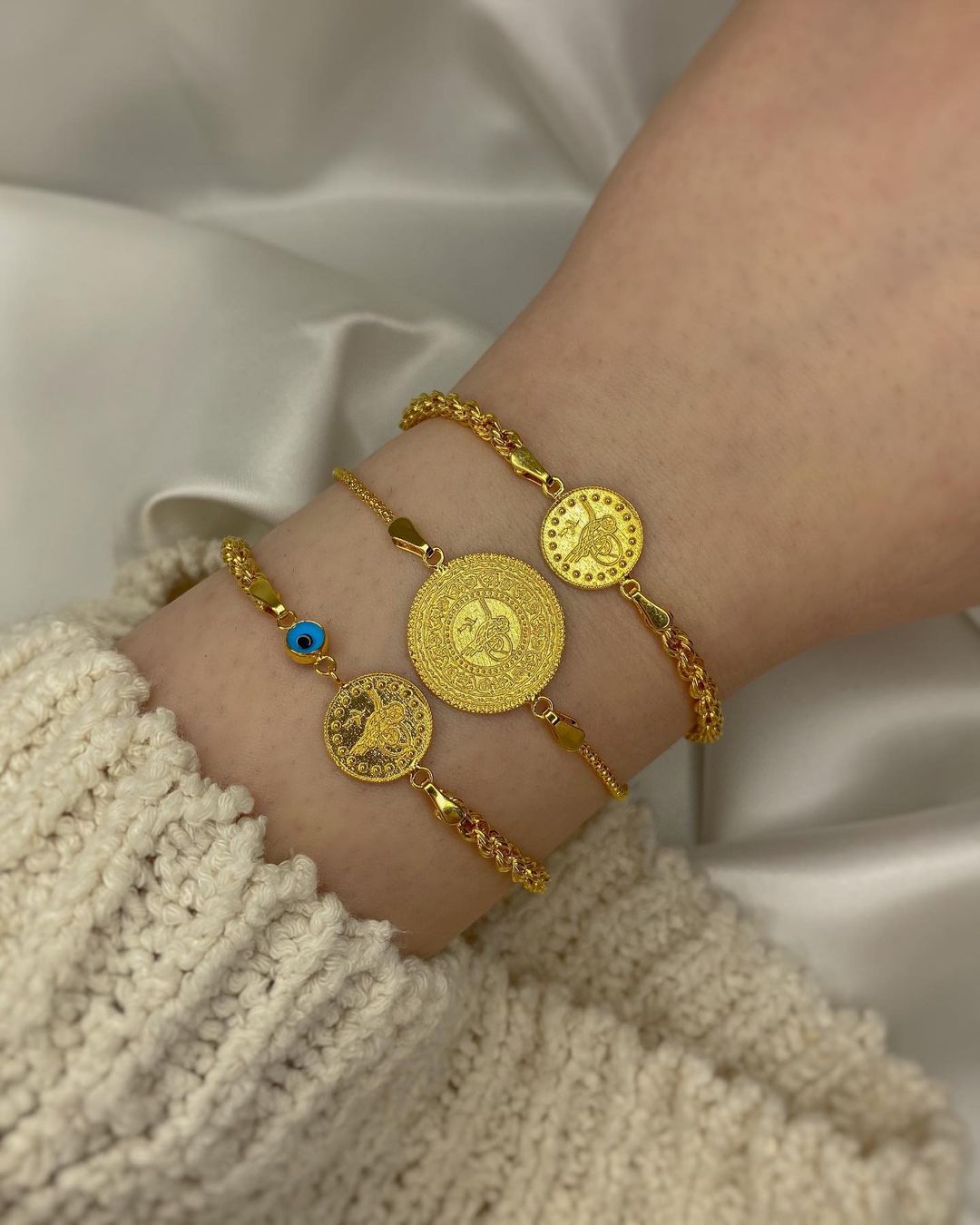 Imperial Goldarmband mit Tugra ver. Varianten