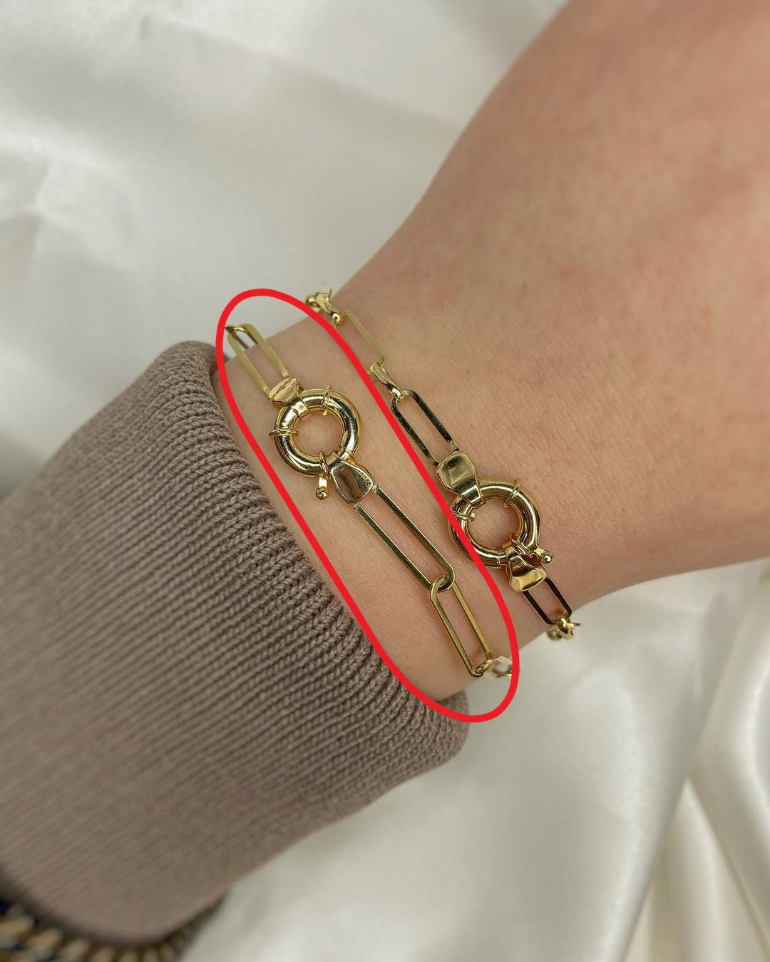 Bondé Kreisschloss-Armschmuck ver. Varianten