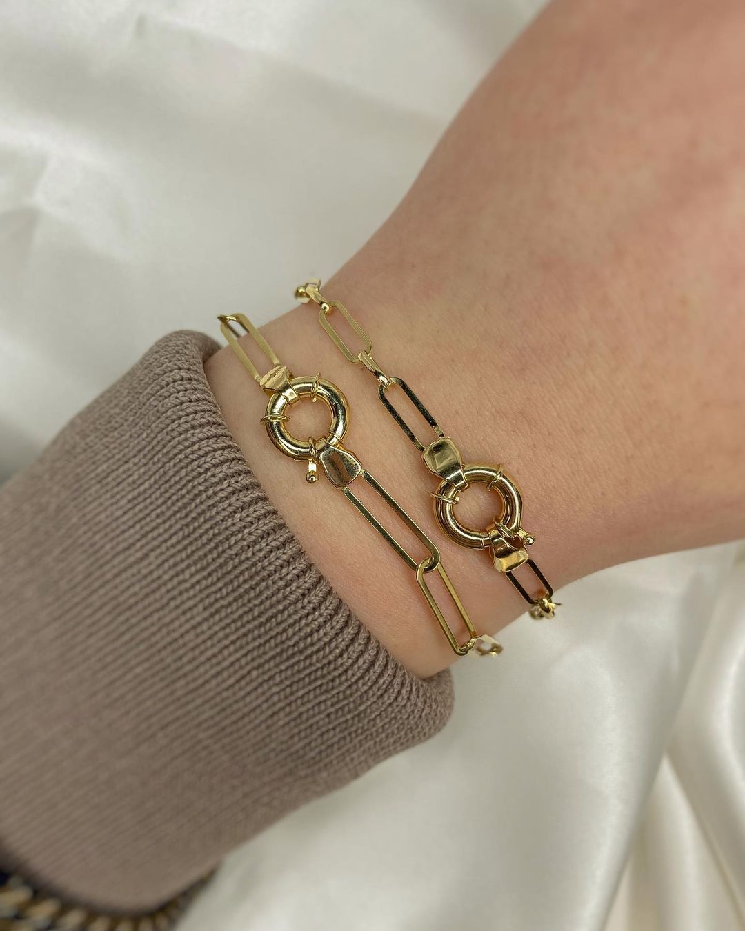 Bondé Kreisschloss-Armschmuck ver. Varianten