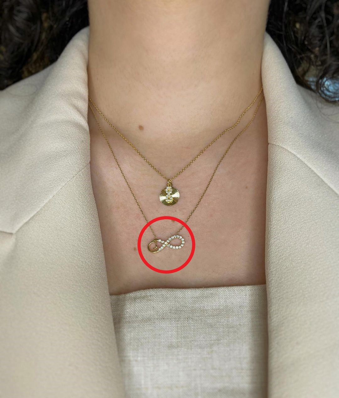 Soline Gold-Halskette ver. Varianten