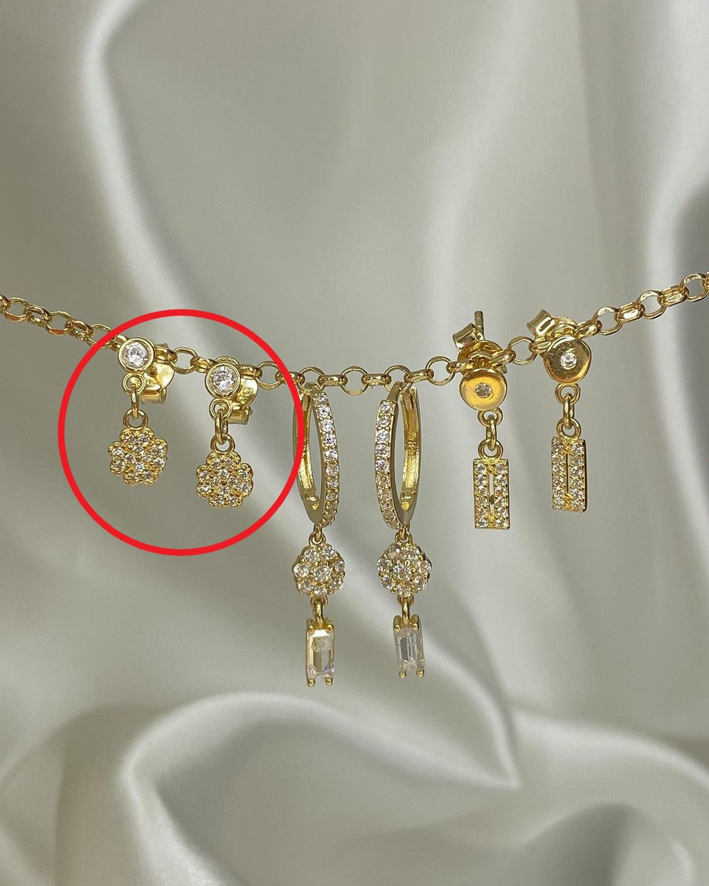 Creolen-Ohrringe ver. Varianten