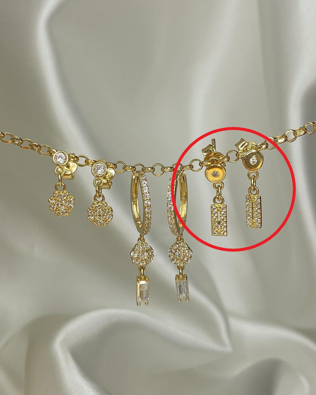 Creolen-Ohrringe ver. Varianten