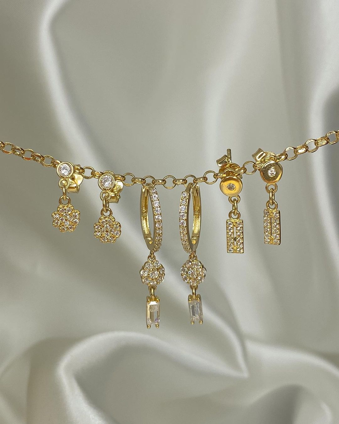 Creolen-Ohrringe ver. Varianten