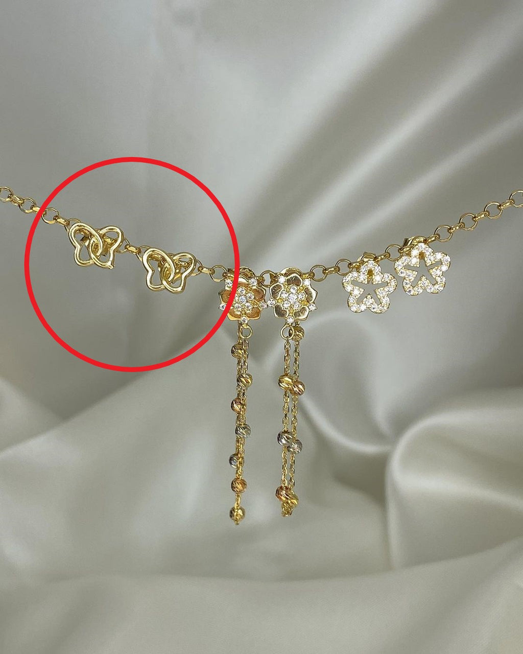 Gold-Ohrringe in ver. Varianten