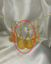 Lade das Bild in den Galerie-Viewer, Goldmünzen-Ohrringe in ver. Varianten
