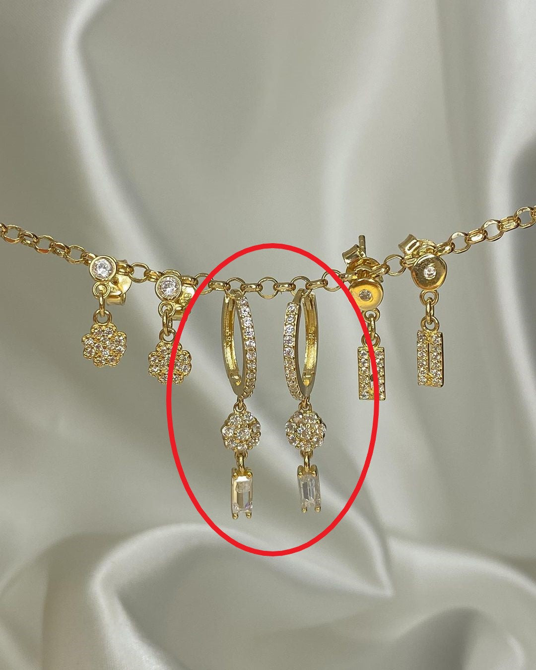 Creolen-Ohrringe ver. Varianten