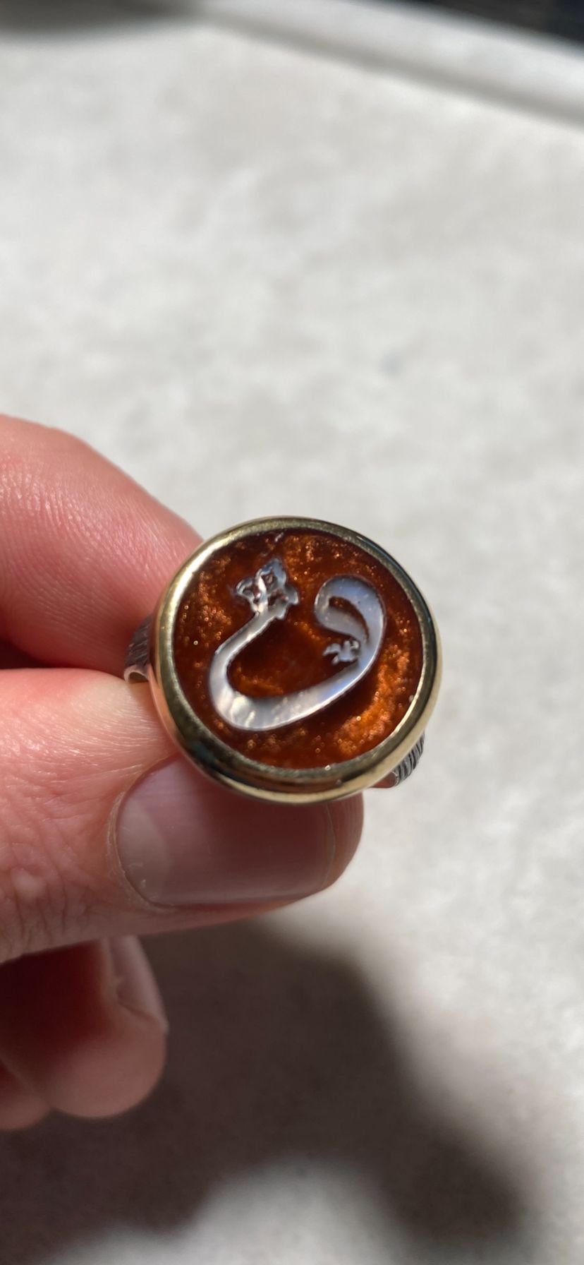 Vav Silberring Herren