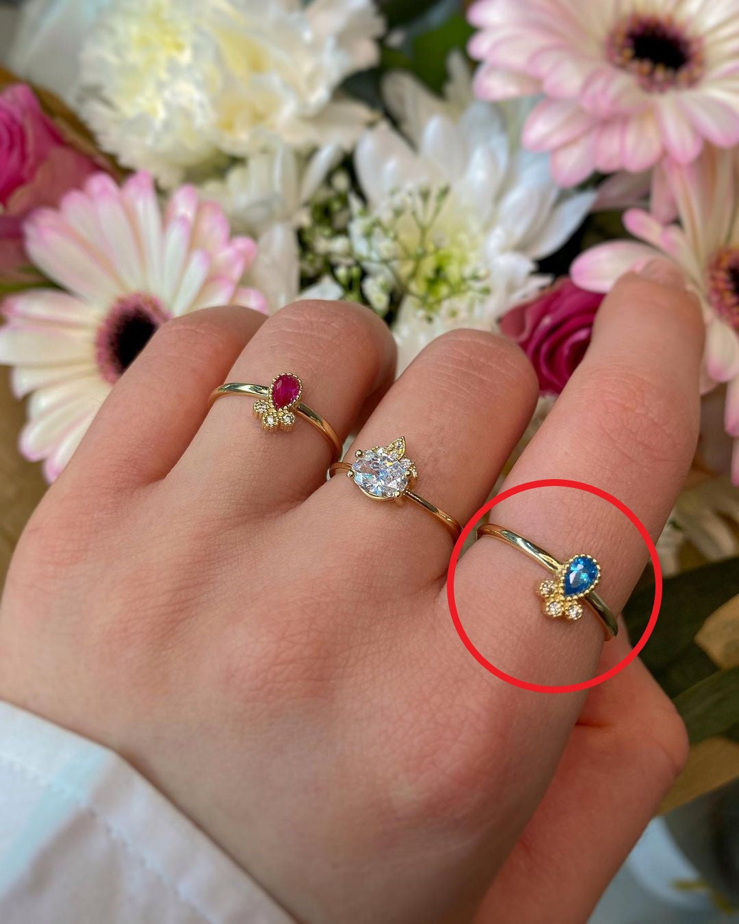 Solitärringe in ver. Varianten