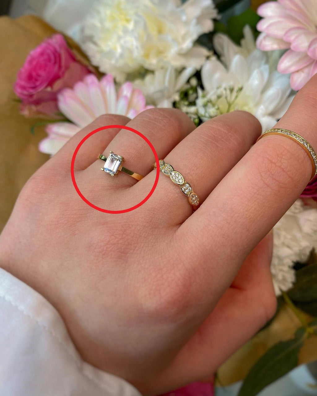 Gelbgoldringe in ver. Varianten