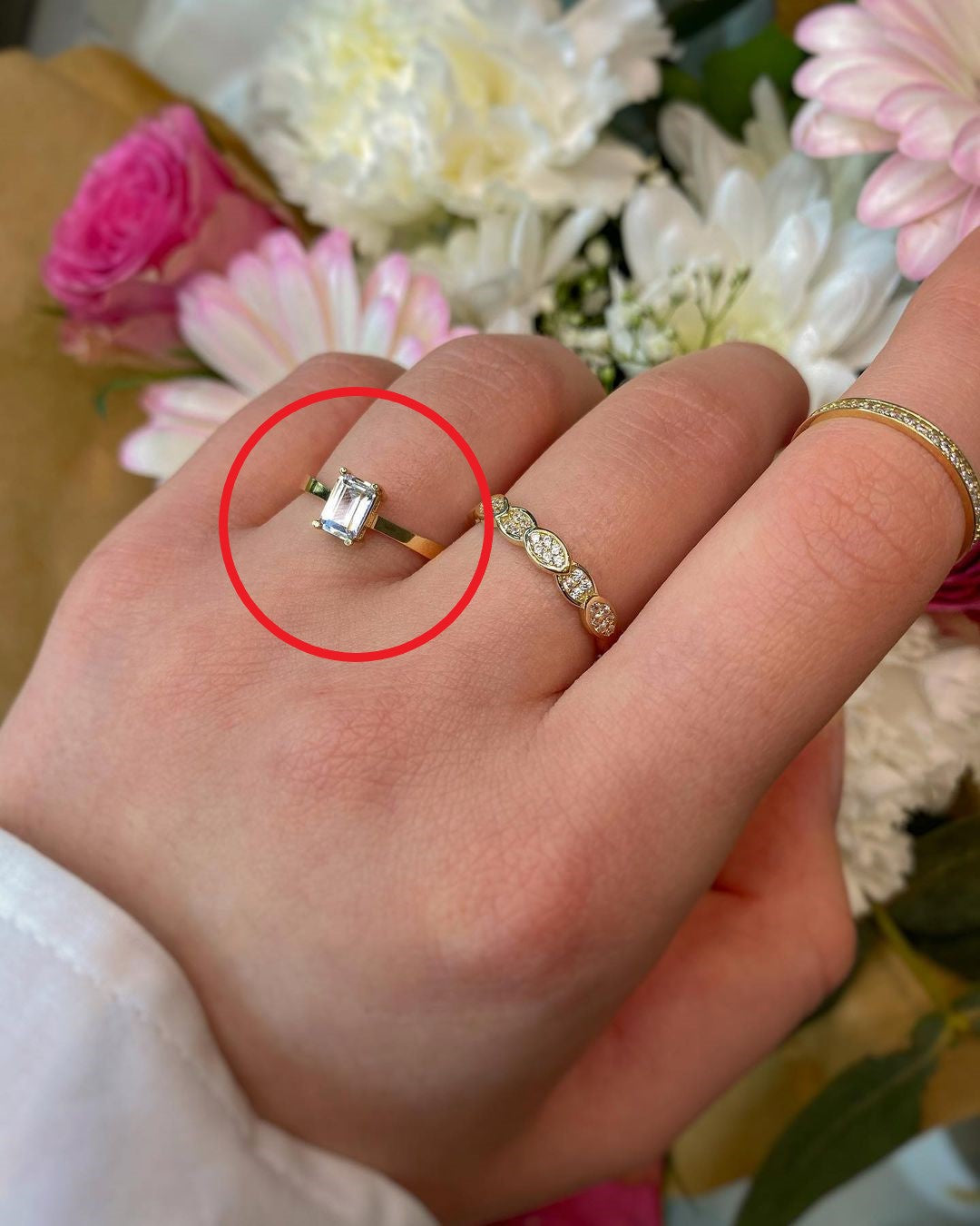 Gelbgoldringe in ver. Varianten