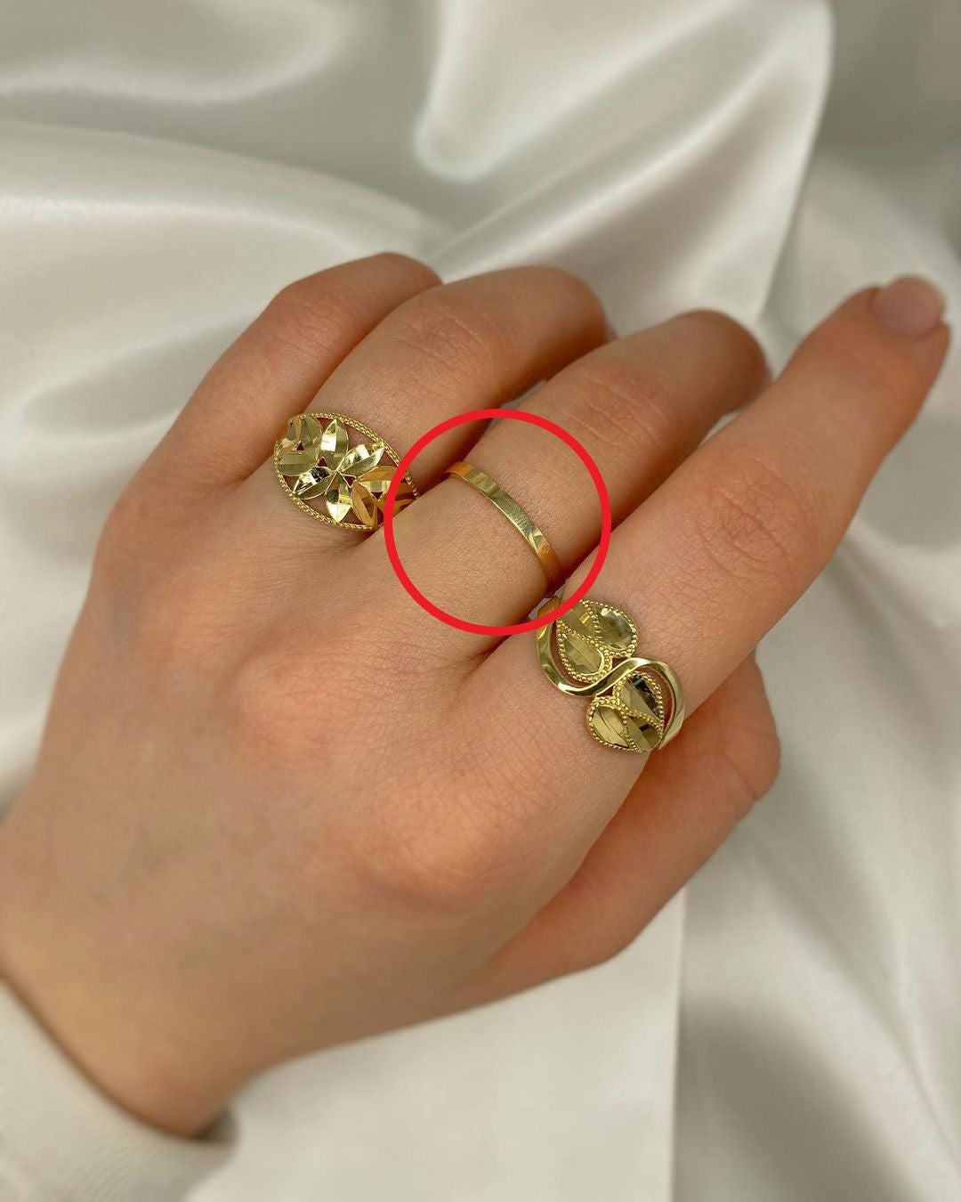 Einzigartige Goldringe in ver. Varianten