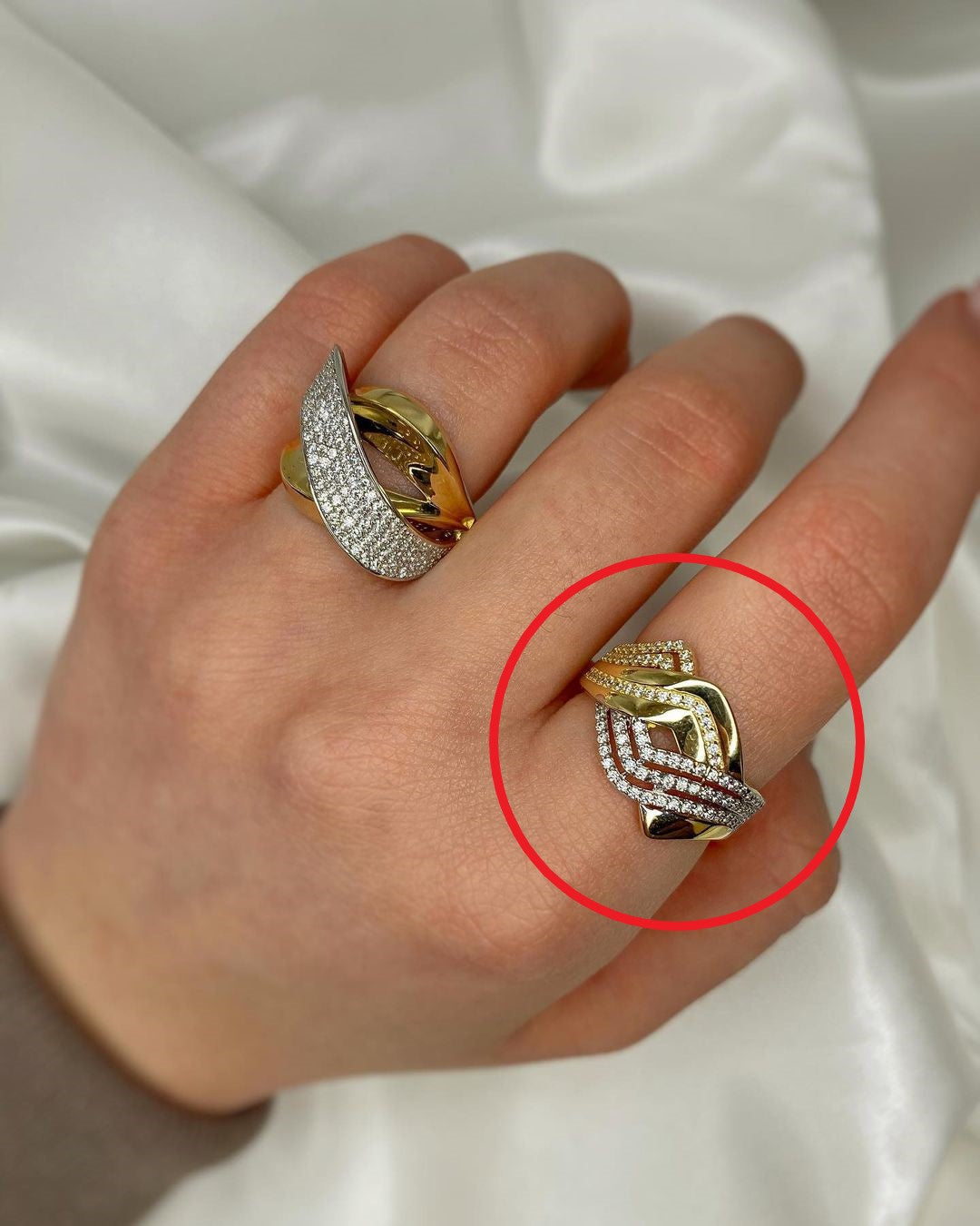 Moderner Ring ver. Varianten